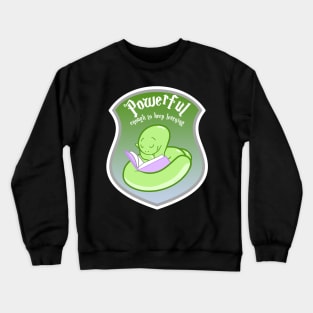 Kawaii Magic School Power Crest Crewneck Sweatshirt